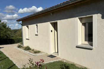 Maison meublée plain pied, jardin au calme